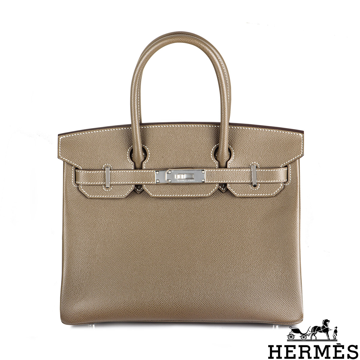 Hermès Birkin 35 Leather Handbag